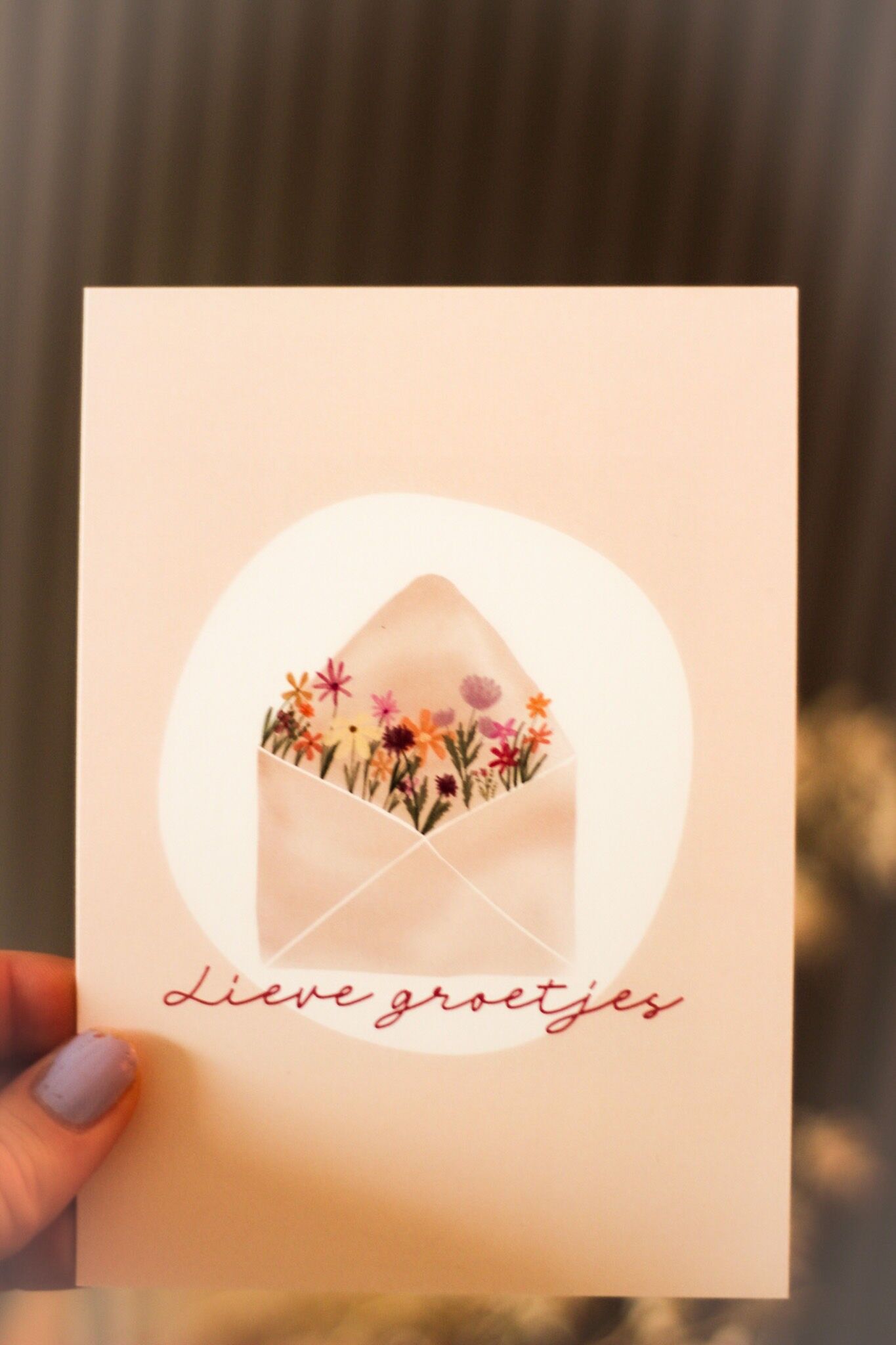 Tarjeta de felicitación | Saludos cordiales