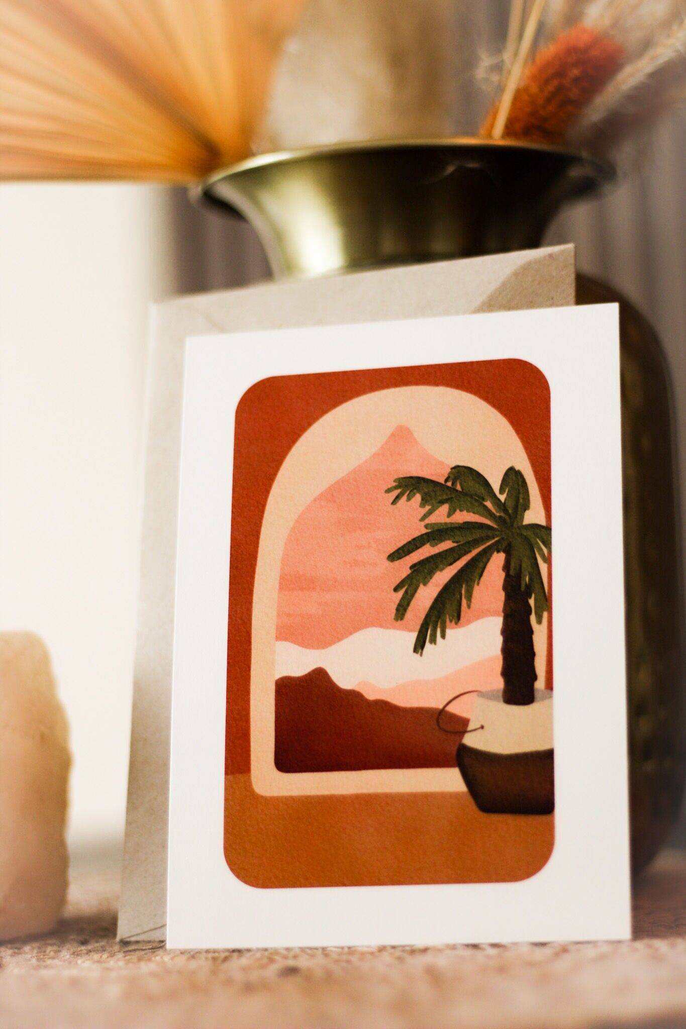 Biglietto d'auguri | Boho trasparente