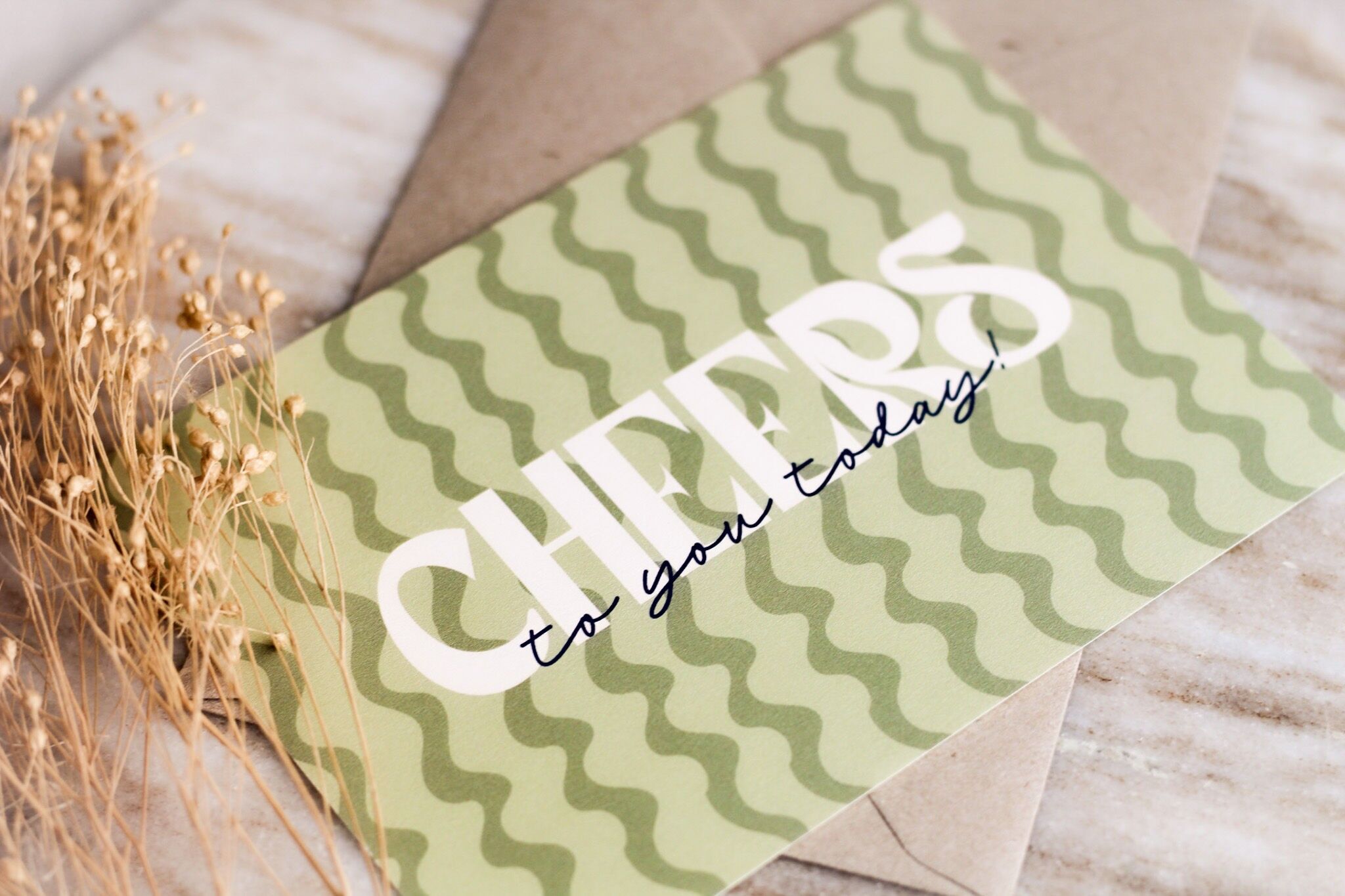 Tarjeta de felicitación | Saludos a ti hoy