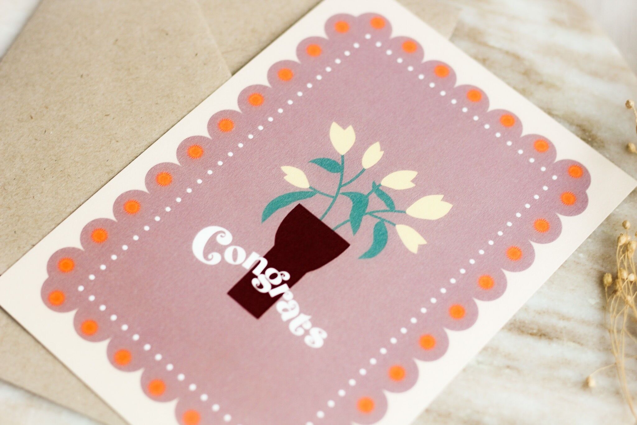 Tarjeta de felicitación | Felicidades