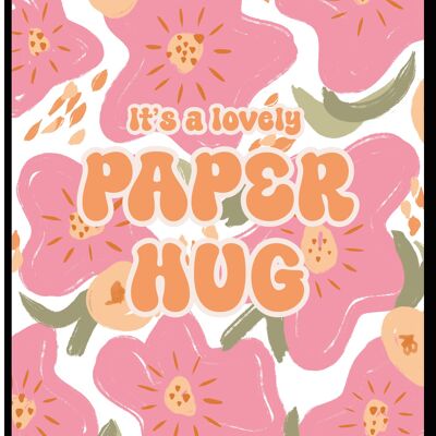 Biglietto d'auguri | Un adorabile abbraccio di carta