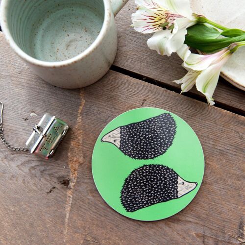 Hedgehog Coaster Single Coaster