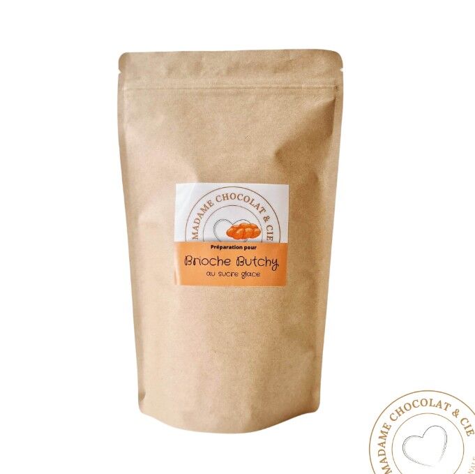 brioche butchy con zucchero a velo