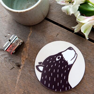 Posavasos Bear Coaster