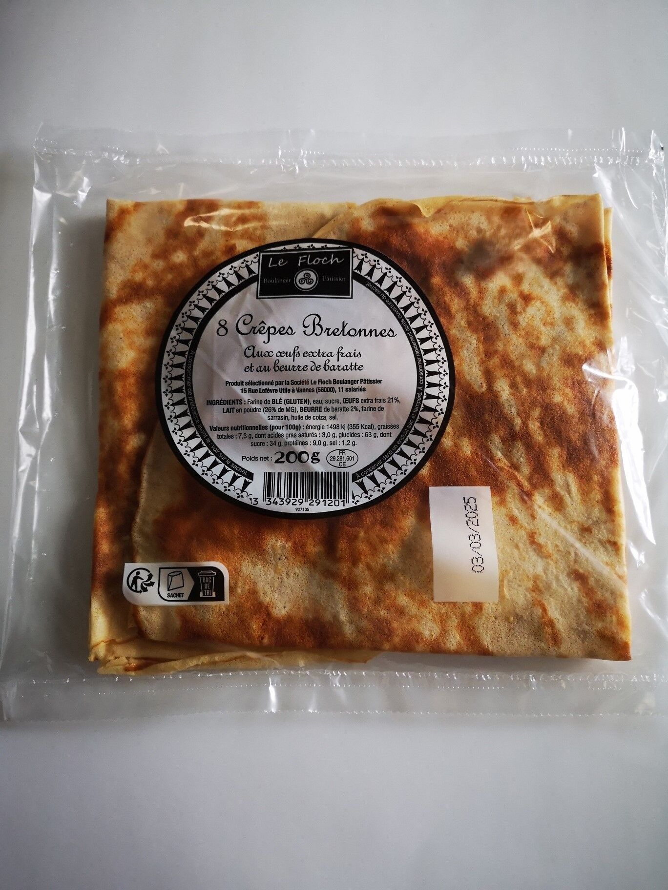 Frittelle bretoni x8 - 200g