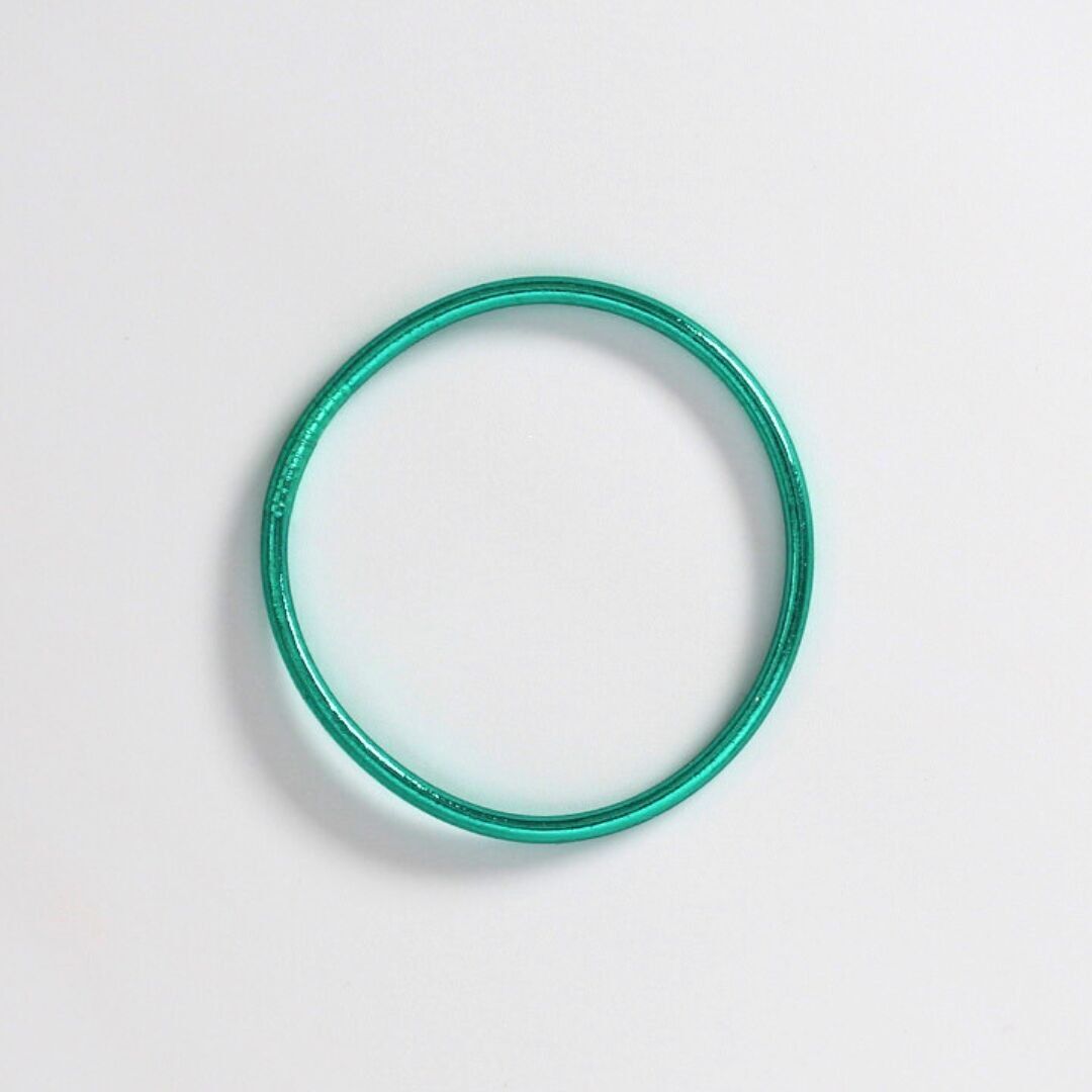 Fine Emerald Buddhist Bangle