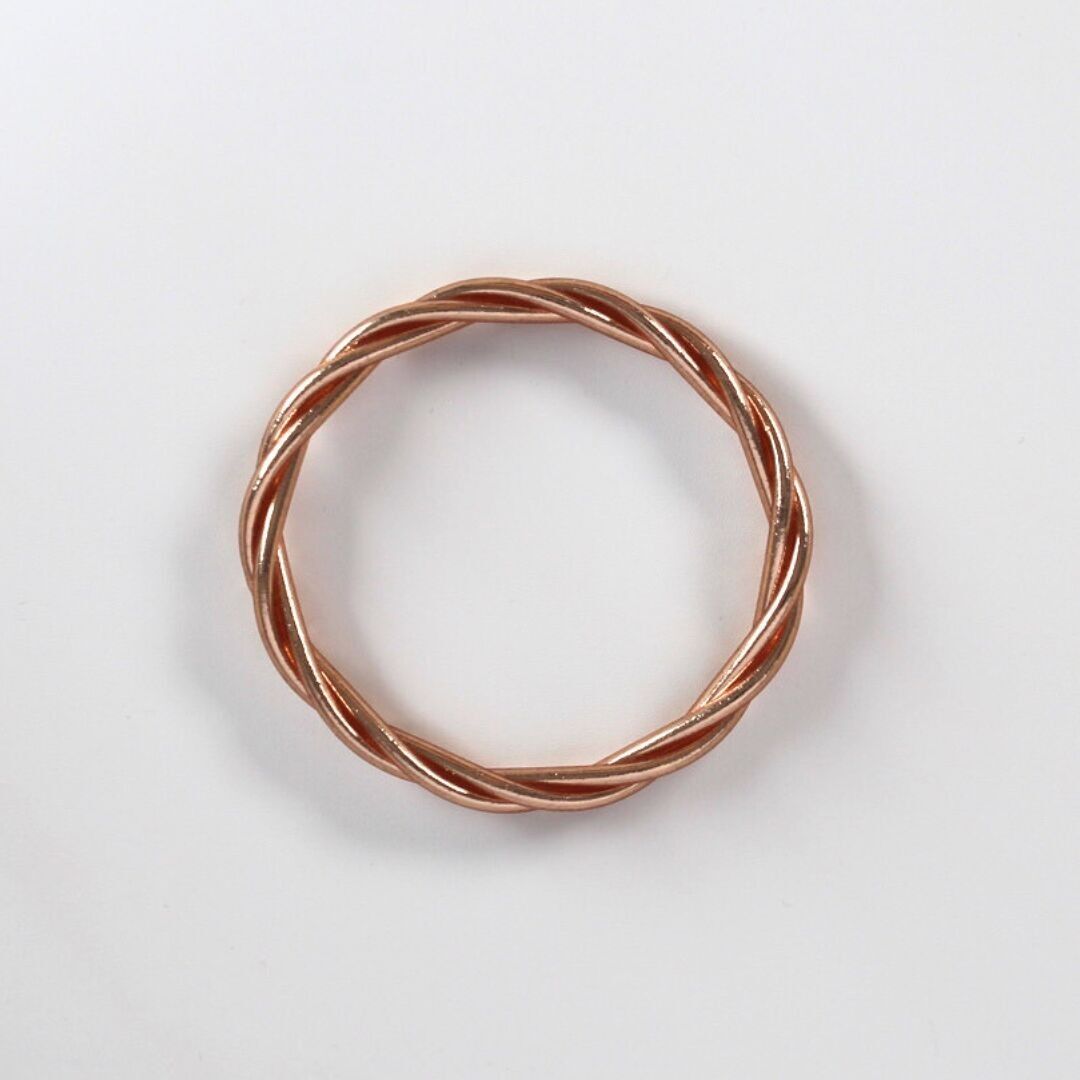 Champagne Twisted Buddhist Bracelet