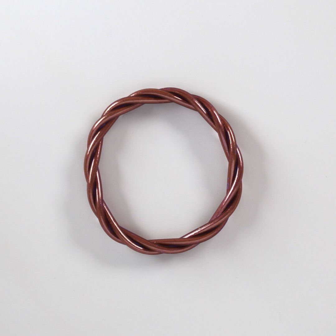 Plum Twisted Buddhist Bracelet