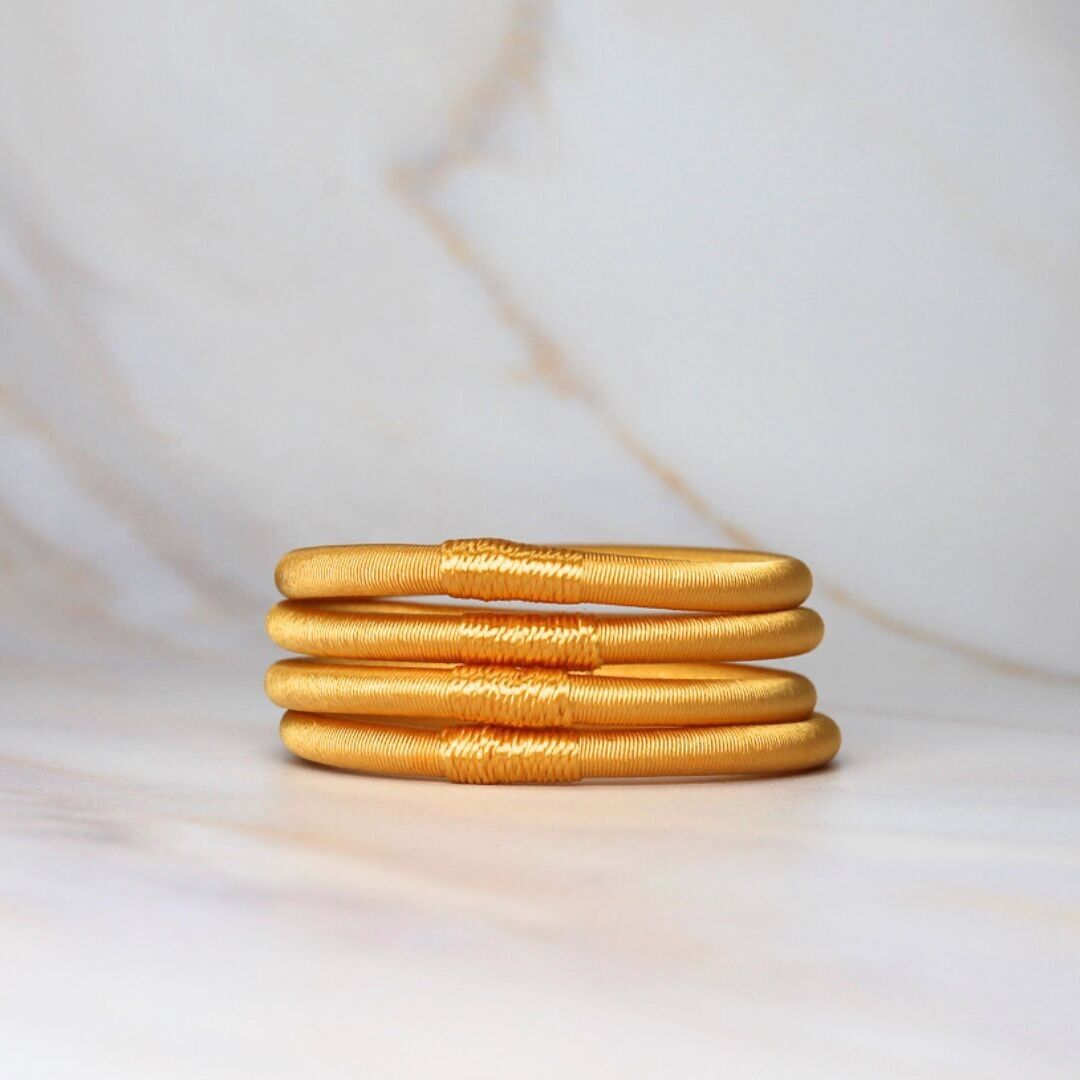 Jonc Maroccain Sabra Classique Jaune Safran