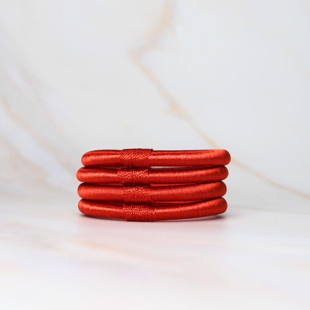 Braccialetto arancione classico marocchino Sabra