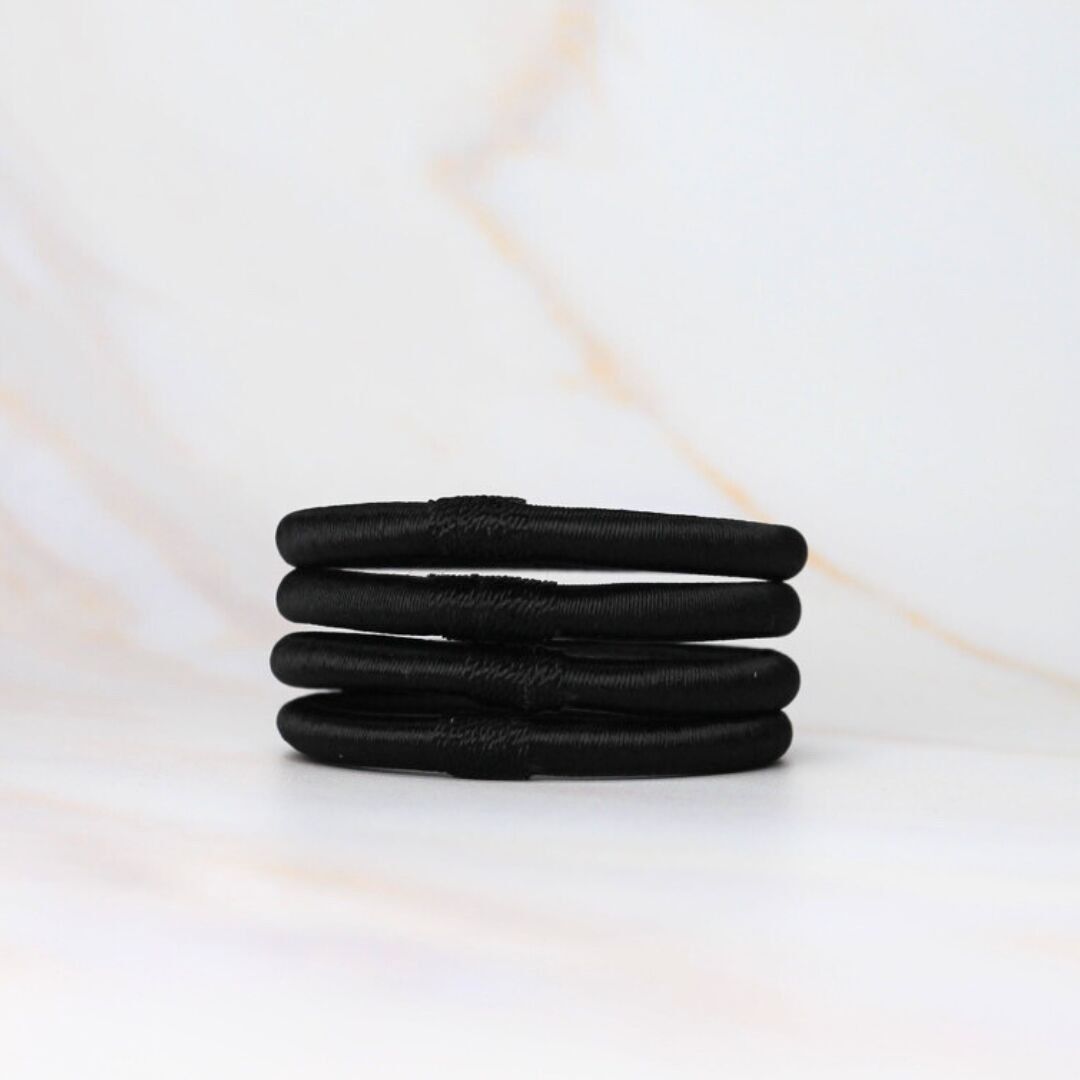 Braccialetto classico marocchino Sabra nero