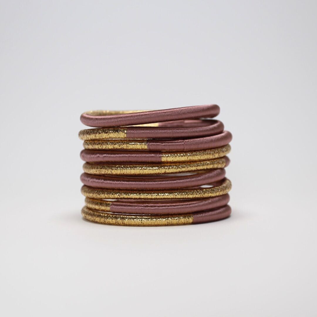 Marokkanischer Armreif Dahabi Puderrosa