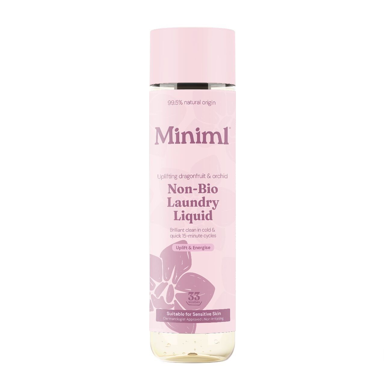 Non-Bio Laundry Liquid - Pink Dragonfruit + Orchid 6 x 1L PET (MIN393)