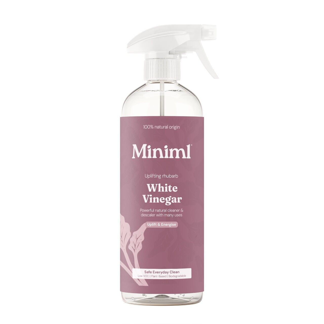 Wild Rhubarb White Vinegar - 6 x 750ML PET Spray