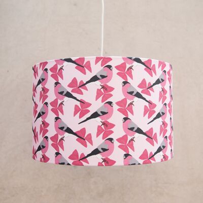 Bullfinch Print Table Lampshade 20cm Diameter (approximate height 18cm) 2