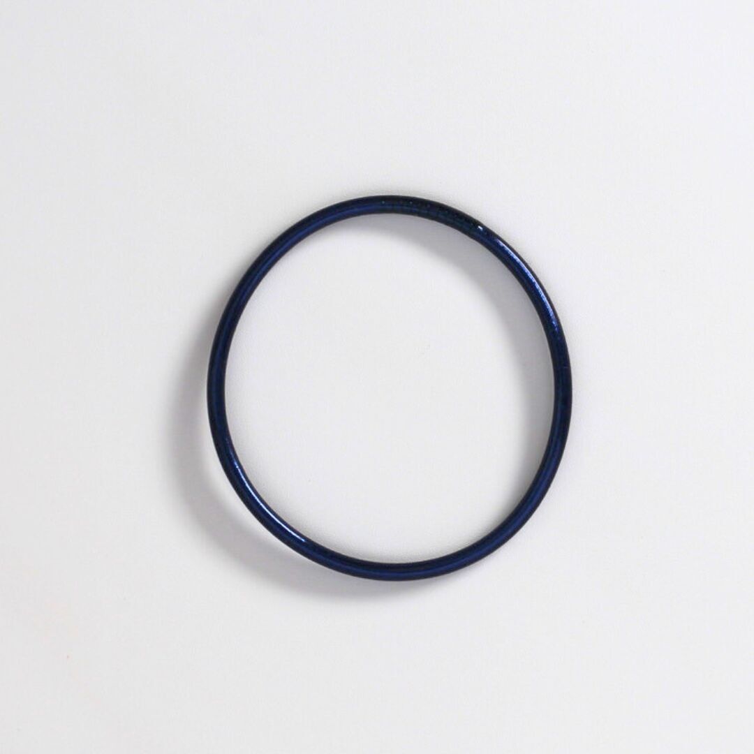Fine Navy Blue Buddhist Bangle