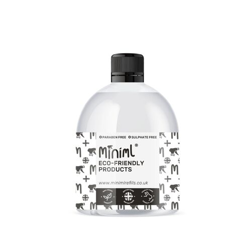 12 x Reusable PET Short Bottle - 500ML (MIN206)