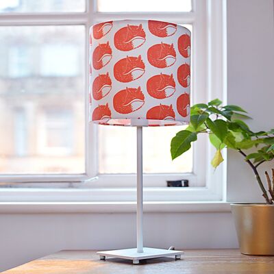 Lampenschirm mit Fox-Print, 20 cm Durchmesser