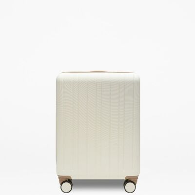 Valise cabine Cordoba crème et beige