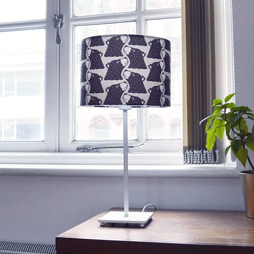 Bear Print Lampshade 30cm Diameter (approximate height 21cm)