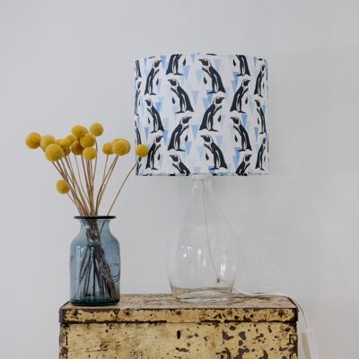 African penguin Lampshade 20cm Diameter (approximate height 18cm)