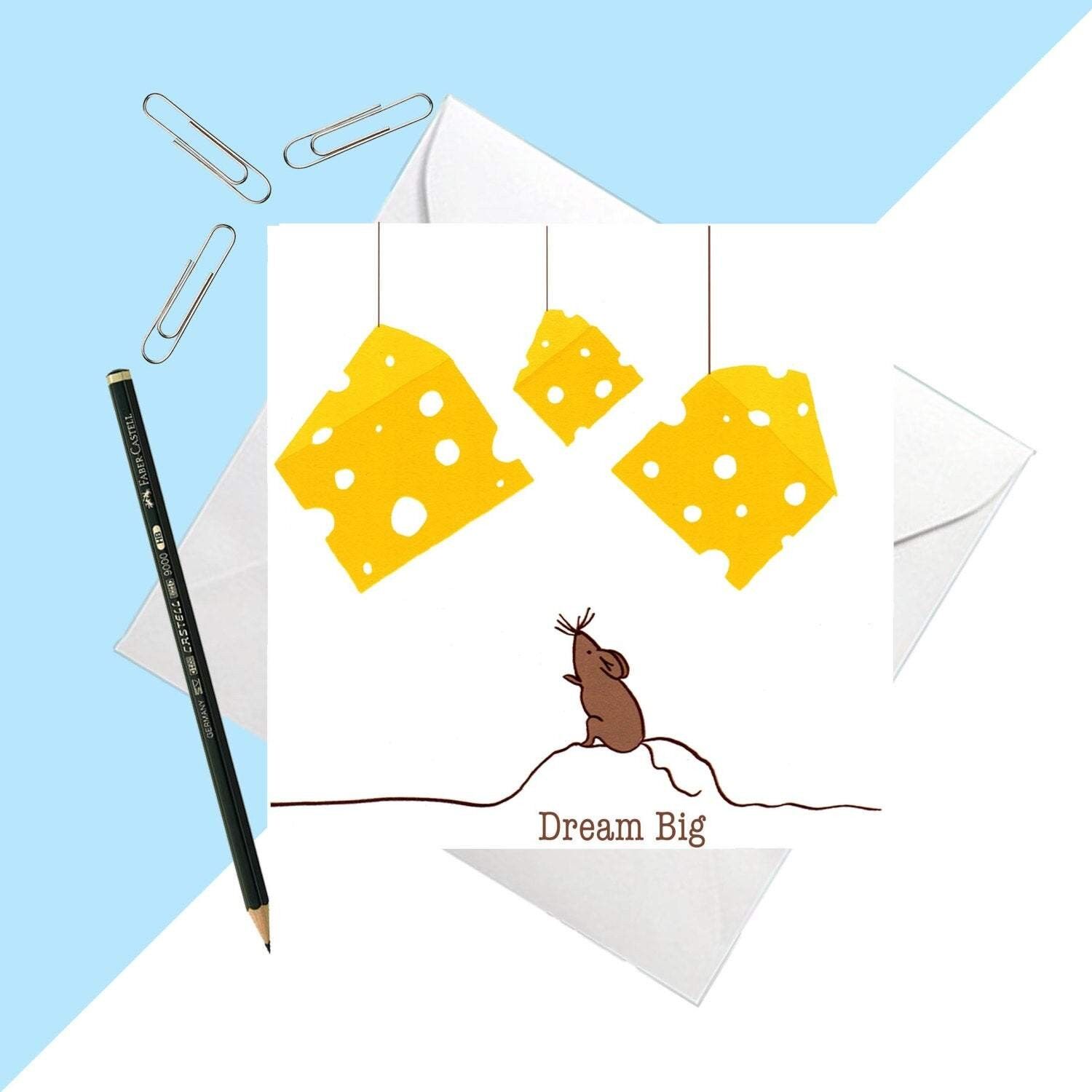 Dream Big Grußkarte 14,5cm