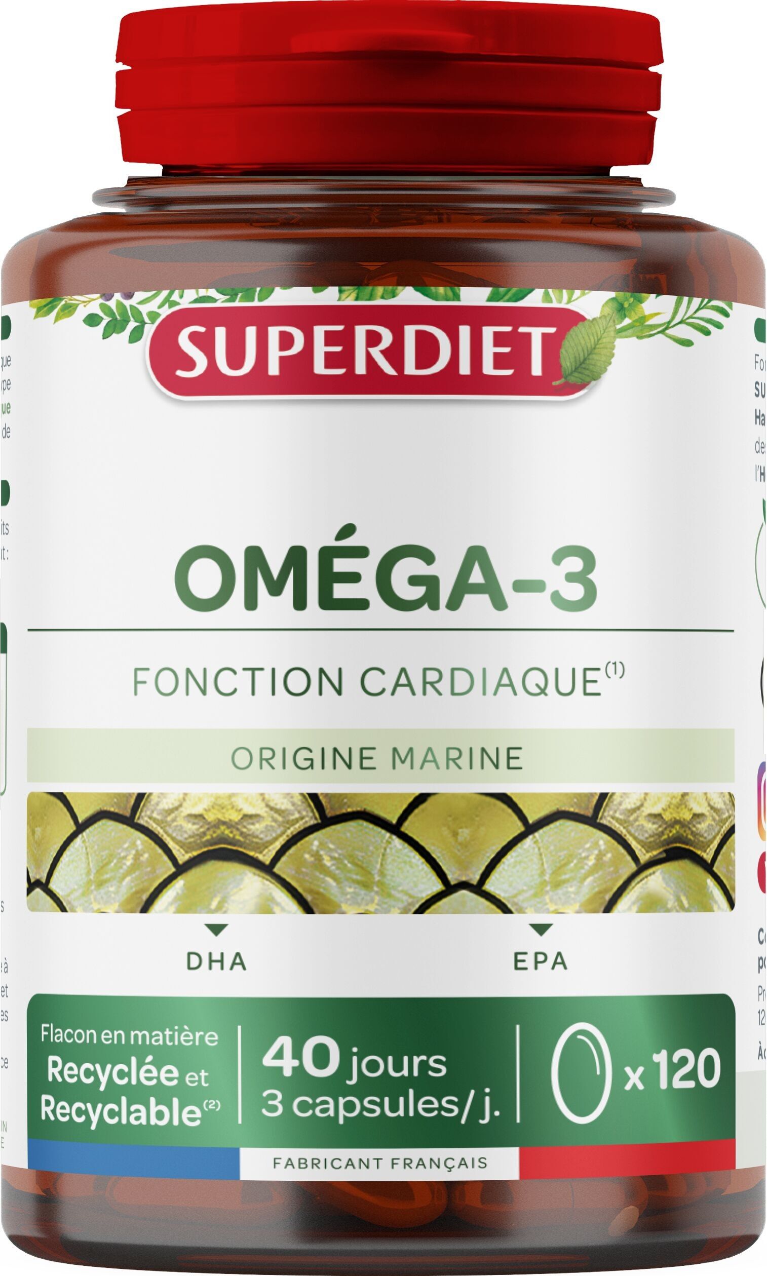 SUPERDIETA - OMEGA-3 - 120 CAPSULE