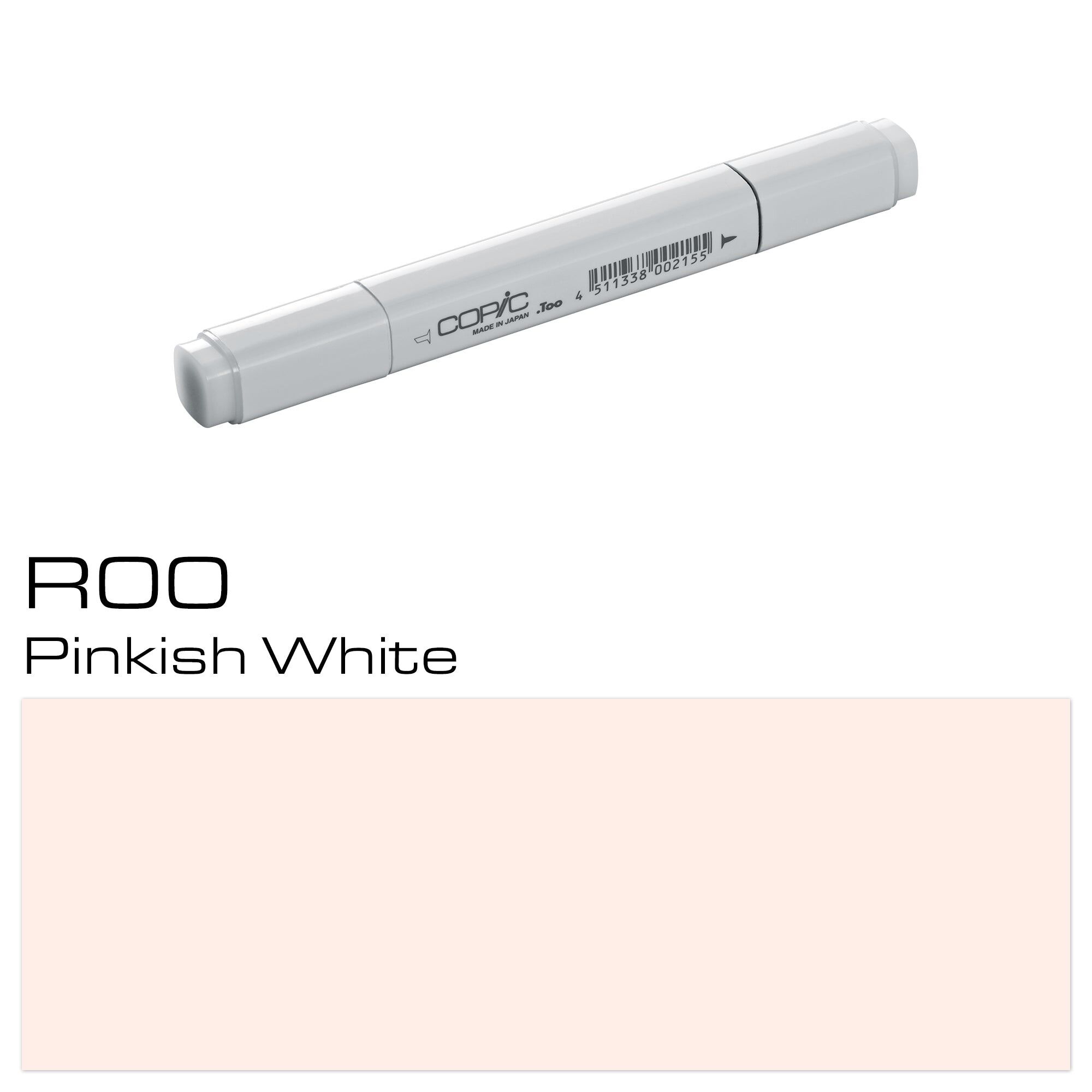 Marqueur de couleur classique COPIC - (R-00) Blanc rosé, pour l'art et l'artisanat, le coloriage, les graphiques, le surligneur, le design, l'anime, les professionnels et les débutants, les fournitures d'art et les livres de coloriage