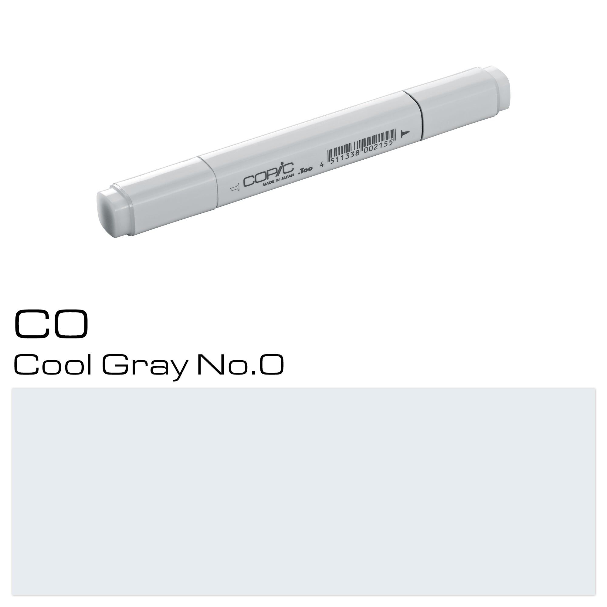 COPIC Classic Coloured Marker Pen - (C-0) Cool Gray No.0, For Art &amp; Crafts, Colouring, Graphics, Highlighter, Design, Anime, Professional &amp; Beginners, Art Supplies &amp; Colouring Books