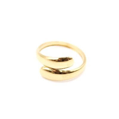 Anillo de acero inoxidable - de moda