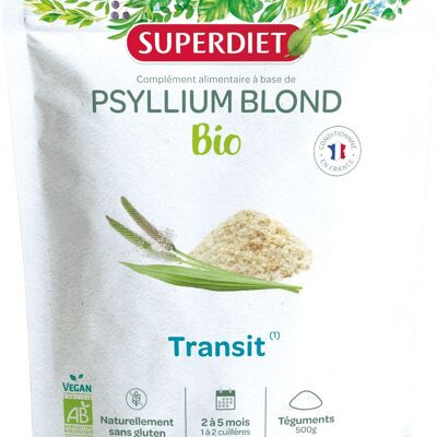 SUPERDIET - ORGANIC BLOND PSYLLIUM - POWDER 200G