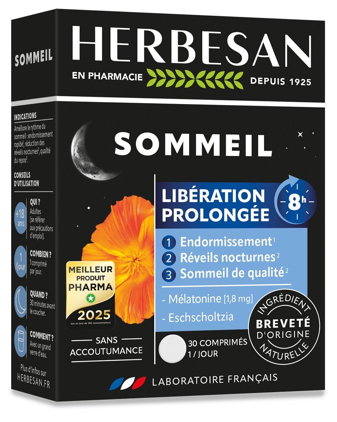 HERBESAN - NOCTAPHYT RILASCIO PROLUNGATO - 30 COMPRESSE