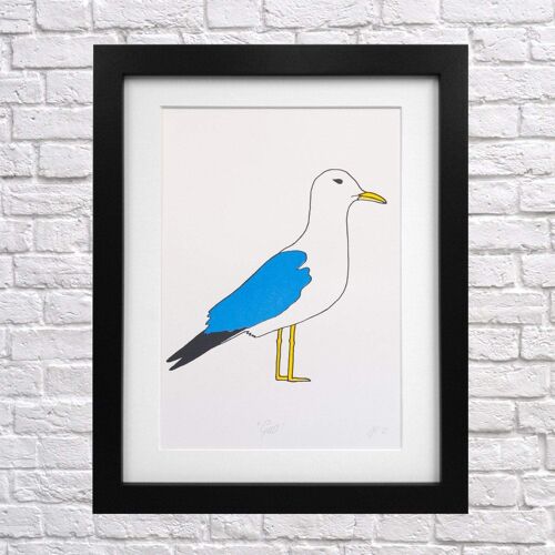 Seagull Screen Print A3