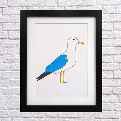 Seagull Screen Print A3