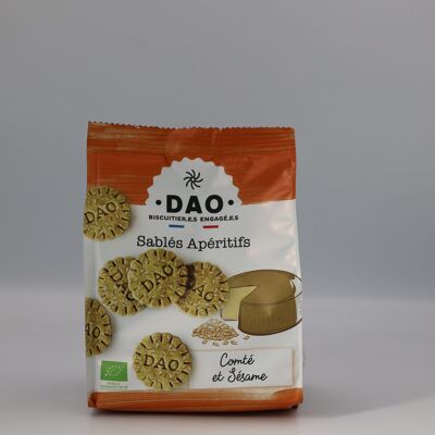 DAO Sablés - Comté Sésame Bio 100 gr