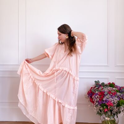 Vanina nude silk