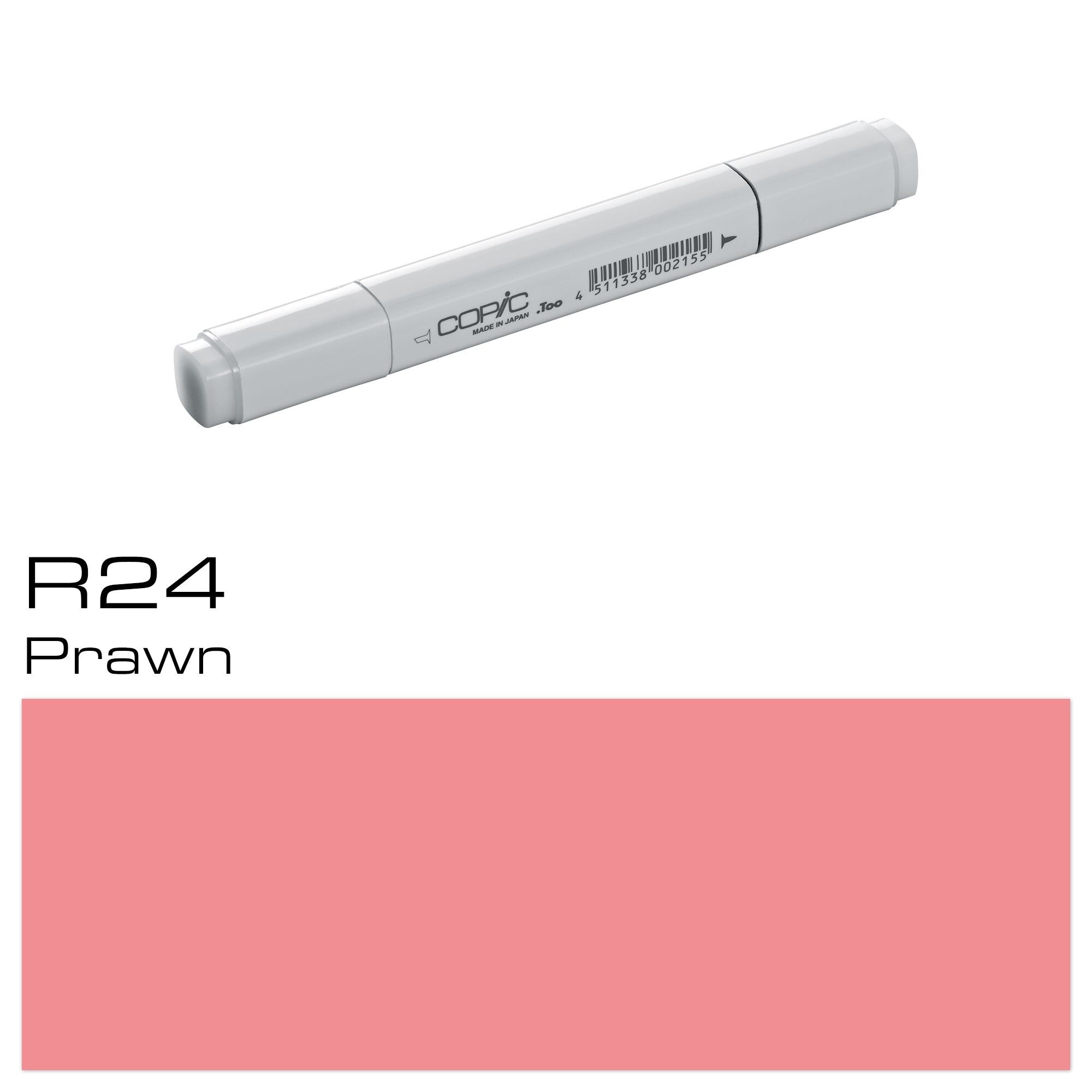 Rotulador de color clásico COPIC (R-24) Langostino, para arte y manualidades, colorear, gráficos, resaltador, diseño, anime, profesionales y principiantes, material de arte y libros para colorear