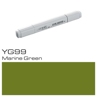 Rotulador de color clásico COPIC (YG-99) verde marino, para arte y manualidades, colorear, gráficos, resaltador, diseño, anime, profesionales y principiantes, material de arte y libros para colorear