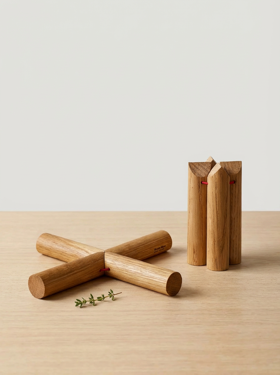 Fagot - Oak trivet (made in France)