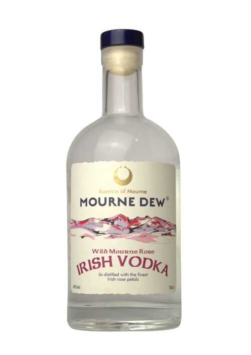 Mourne Dew Wild Mourne Rose Irish Vodka (40% ABV)