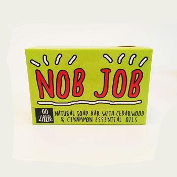 Barre de savon Nob Job - NJ10 Cadeau de nouveauté drôle et grossier primé 1