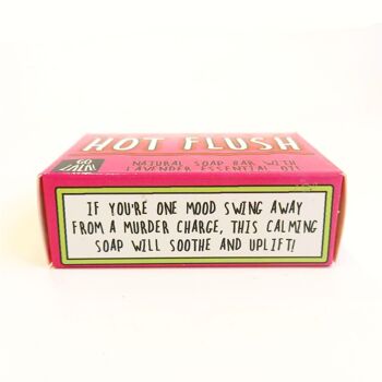 Hot Flush Soap Bar Funny Rude Novelty Gift Award Winning 2