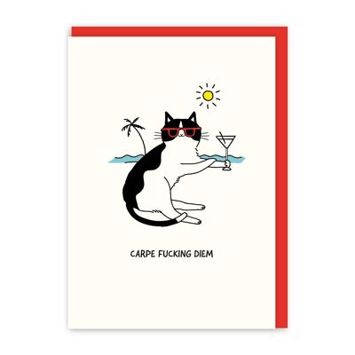 Carte Carpe Fucking Diem