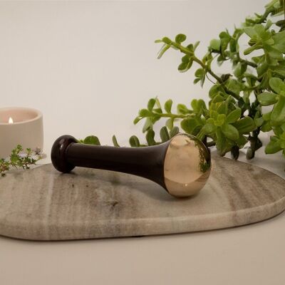 Mur Kansa avec cuivre pour la face ± 13 x 4.5Cm