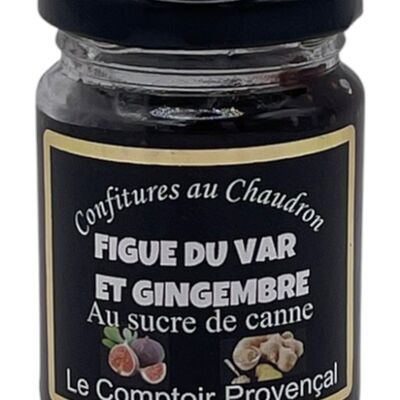 CONFITURE FIGUE DE SOLLIES AU GINGEMBRE 100g