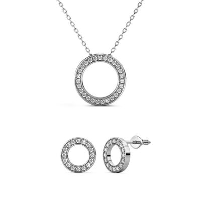 Set e scatola Ophir - Argento e cristallo
