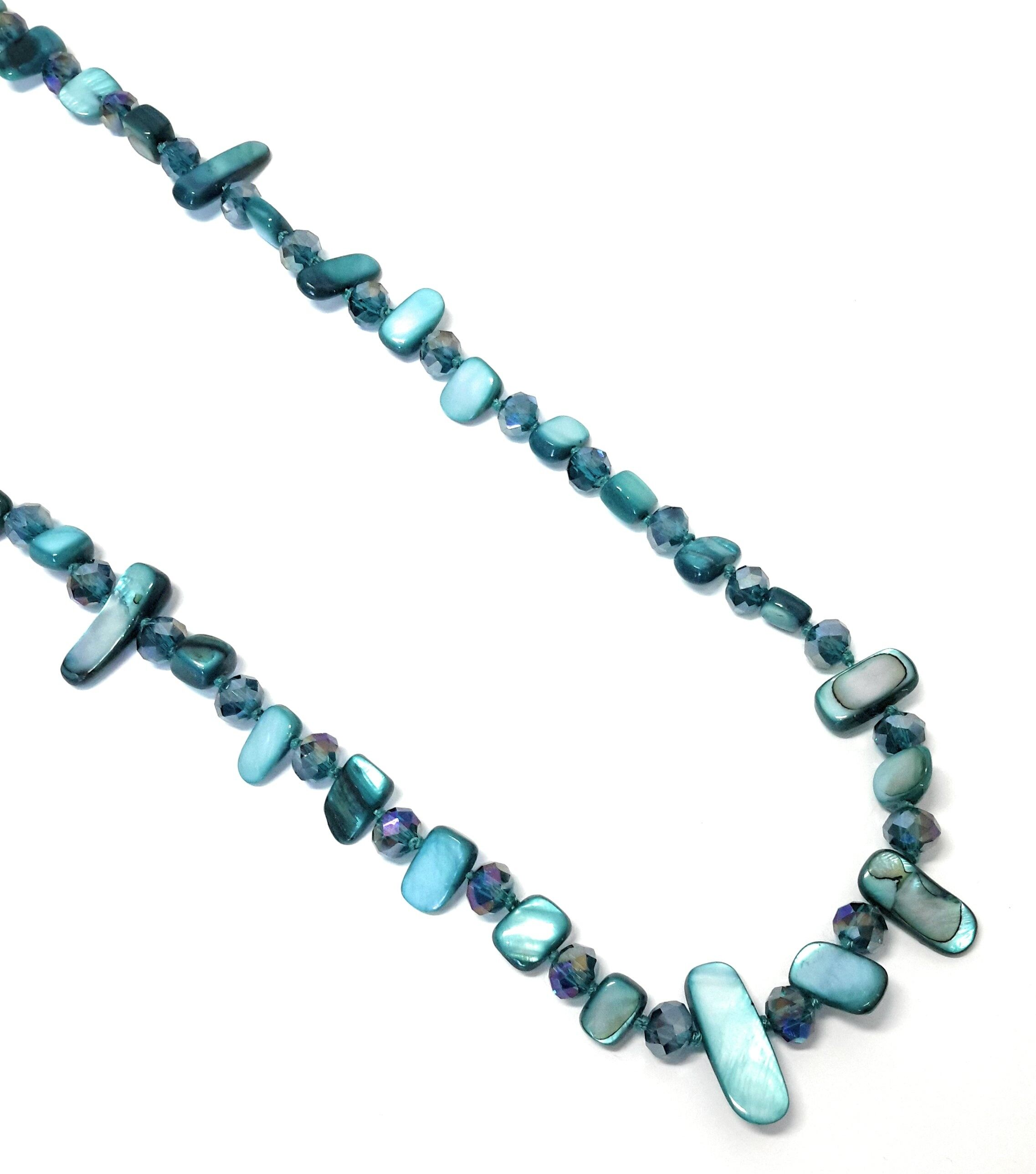 Collana lunga in madreperla · Verde smeraldo (ultima unità! ) 