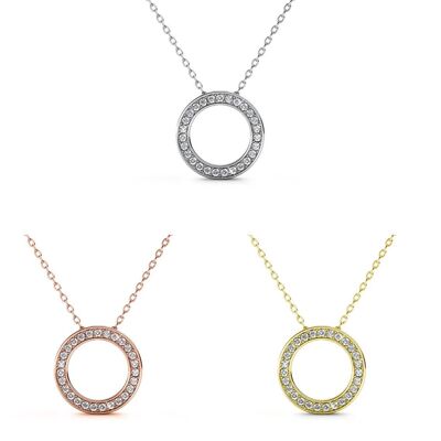 Ophir Pendants - Gold, Rose Gold, Silver and Crystal