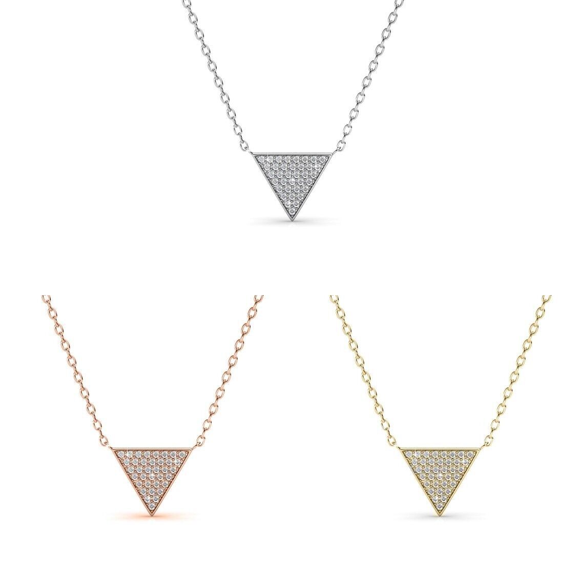 Collane Veron - Oro, Oro rosa, Argento e Cristallo