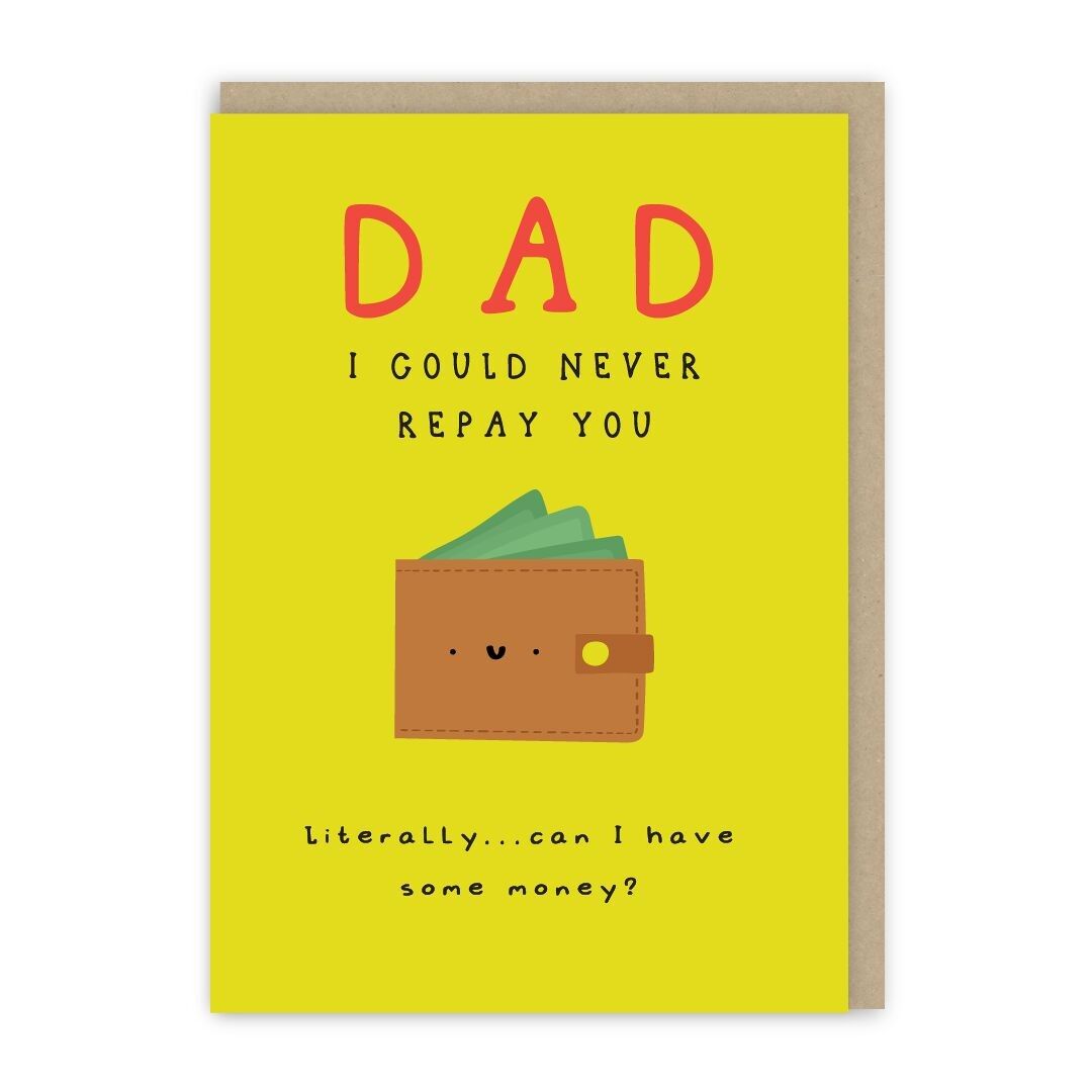 Portafoglio papà carta